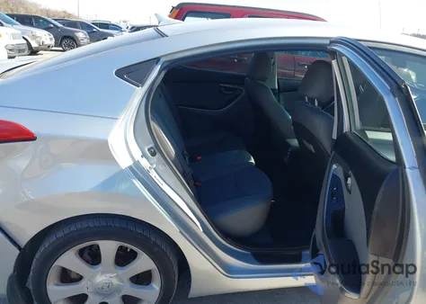 2013 Hyundai Elantra Limited из США, поврежденный, VIN 5NPDH4AE4DH436905